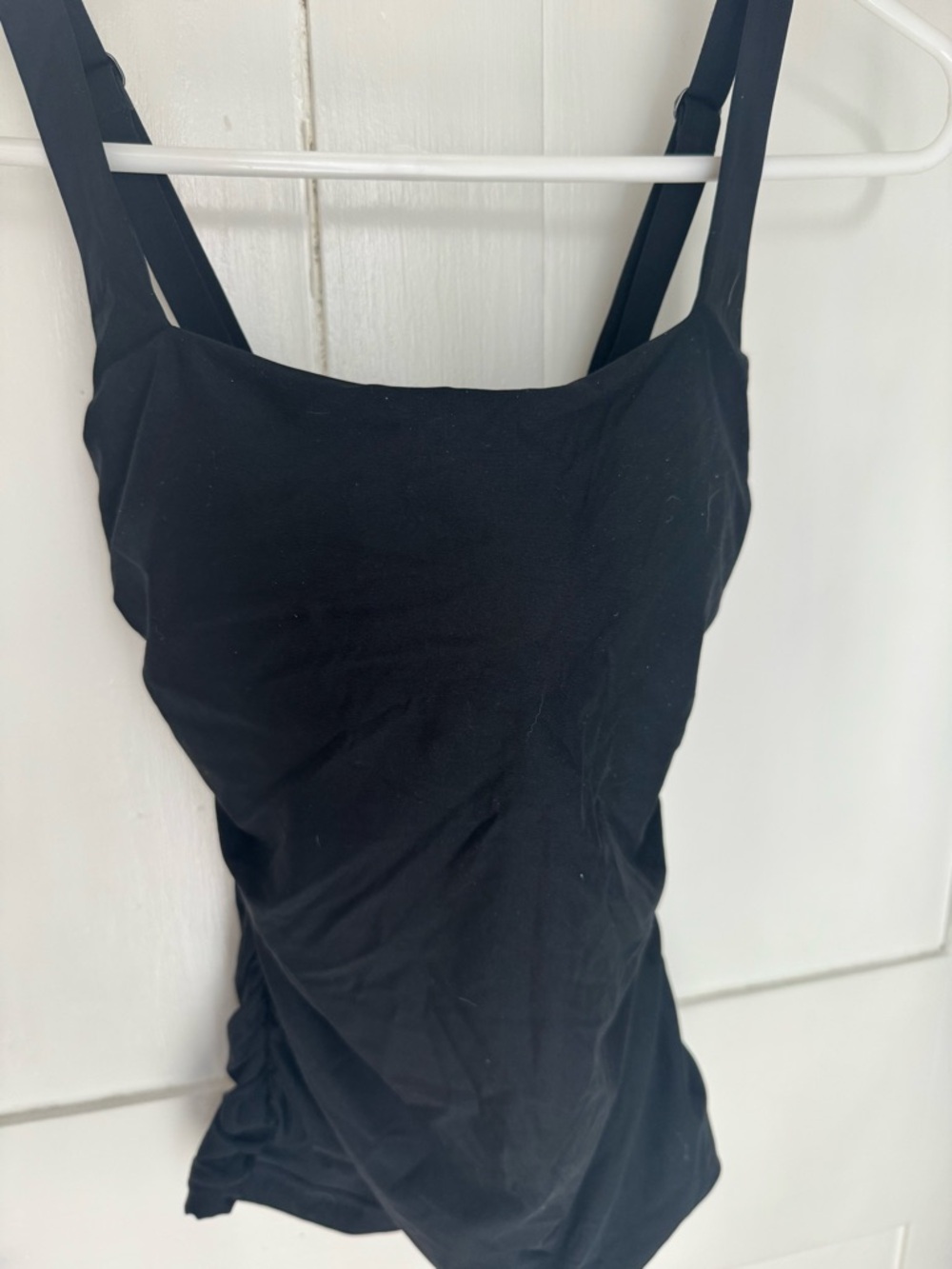 Athleta black bathing suit top